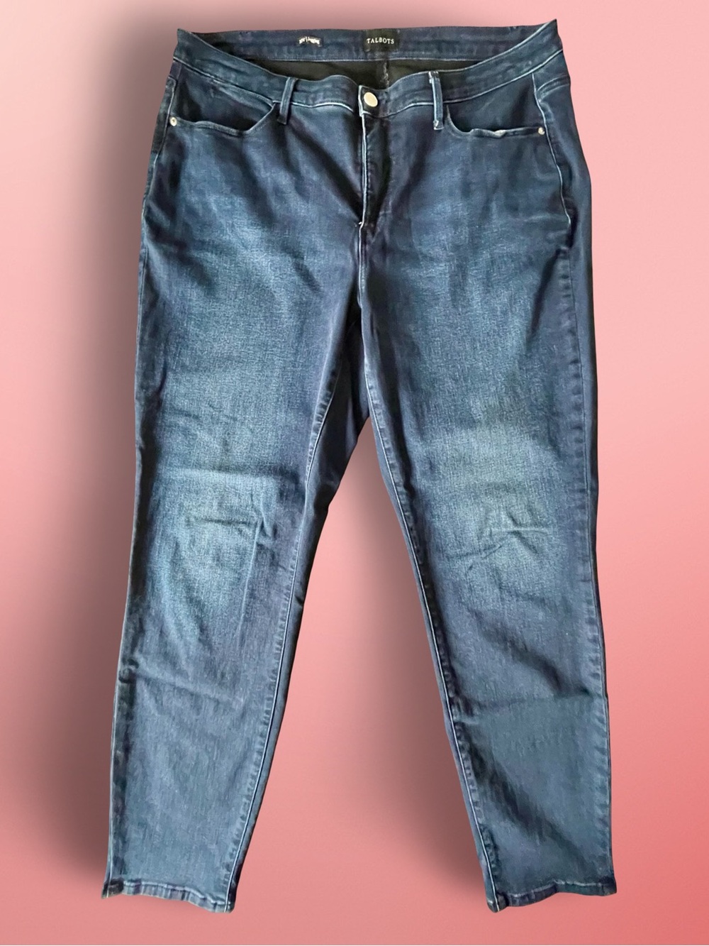 Talbots Dark Wash Denim Jeggings Sz16W